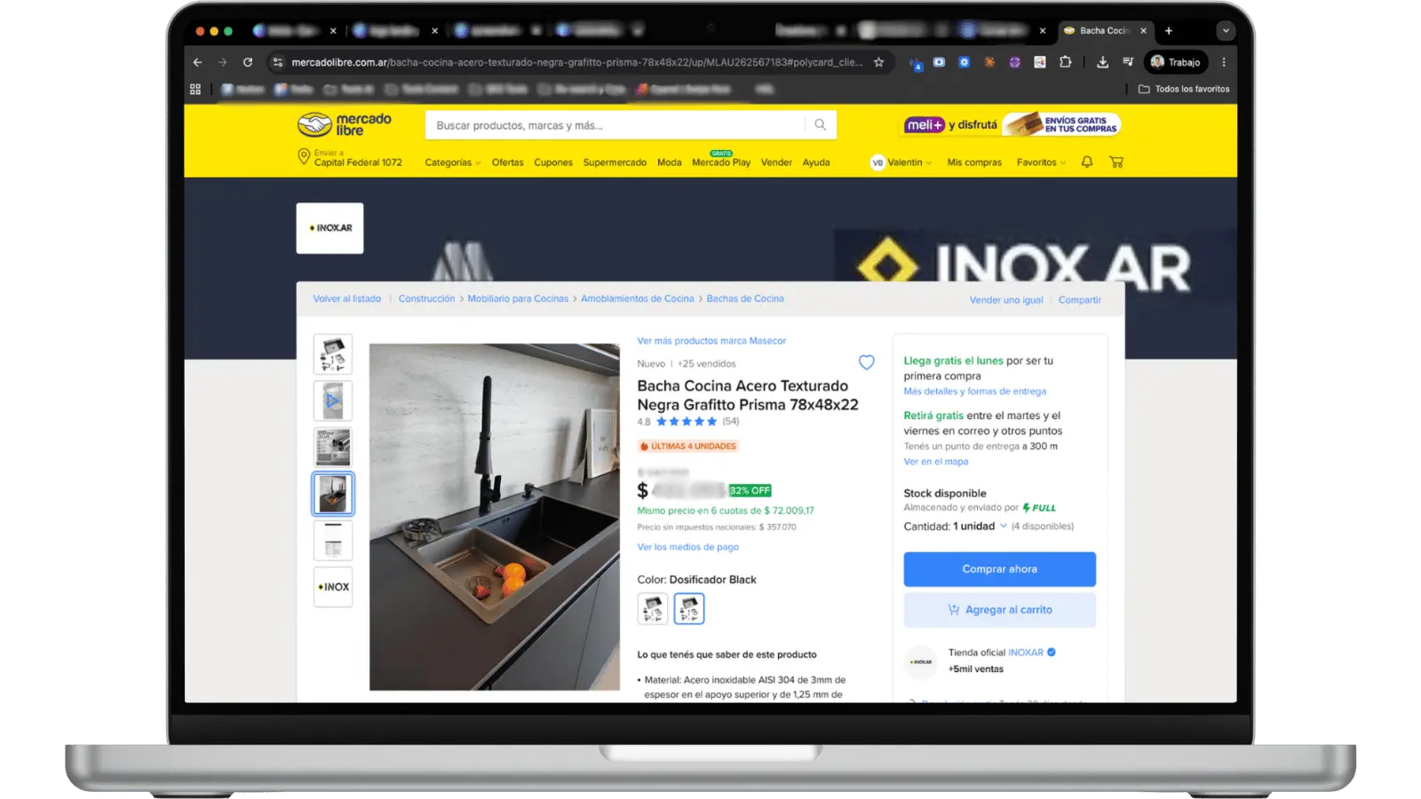 Perfil Inox Ar Platinum en Mercado Libre